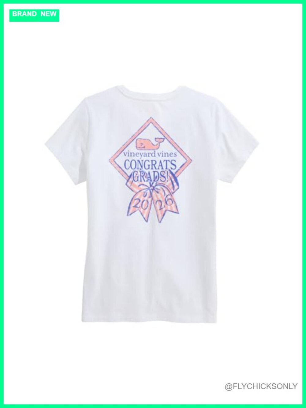 Vineyard Vines 2026 Grad Cap Short-Sleeve Pocket Tee Women's T-Shirt